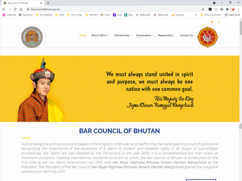 bhutan website design service