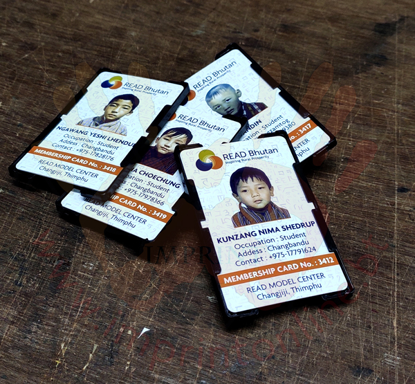 Custom Bhutan id cards