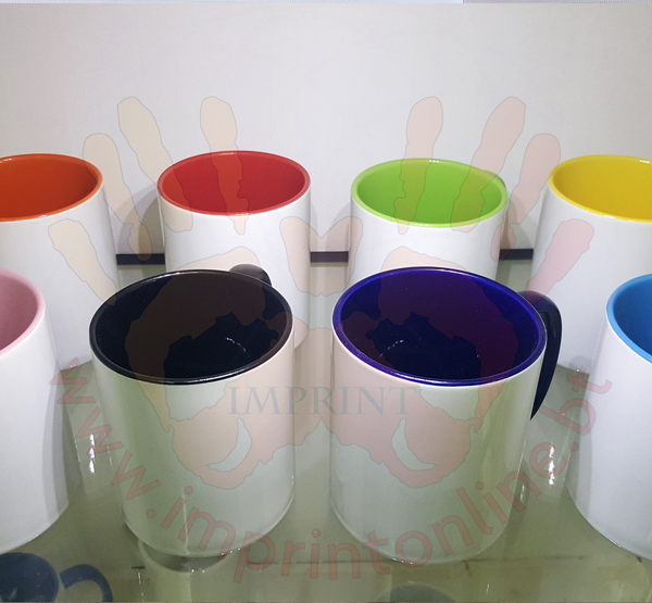 bhutan custom white mugs printing