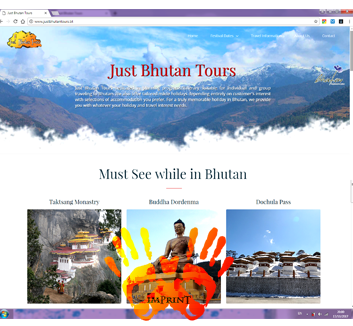 bhutan website design service